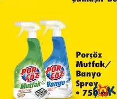 PORÇÖZ MUTFAK/BANYO SPREY 750 ML PORÇÖZ MUTFAK/BANYO SPREY 750 ML